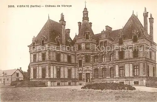 AK / Ansichtskarte Vibraye Chateau de Vibraye Vibraye
