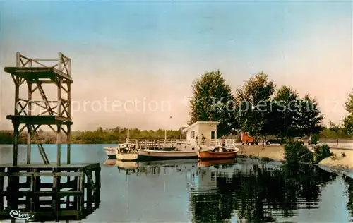 AK / Ansichtskarte Parentis en Born Bords du Lac Parentis en Born