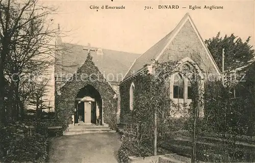 AK / Ansichtskarte Dinard_Ille_et_Vilaine_Bretagne Eglise Anglicane Dinard_Ille