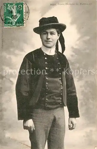AK / Ansichtskarte Bannalec Jeune Homme de Bannalec Bannalec