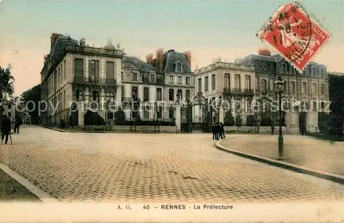 AK / Ansichtskarte Rennes_Ille et Vilaine La Prefecture 