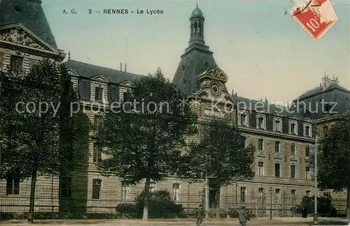 AK / Ansichtskarte Rennes_Ille et Vilaine Le Lycee 