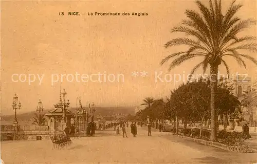 AK / Ansichtskarte Nice_Alpes_Maritimes La Promenade des Anglais Nice_Alpes_Maritimes