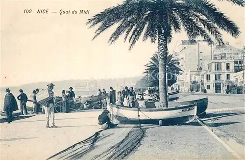 AK / Ansichtskarte Nice_Alpes_Maritimes Quai du Midi Nice_Alpes_Maritimes