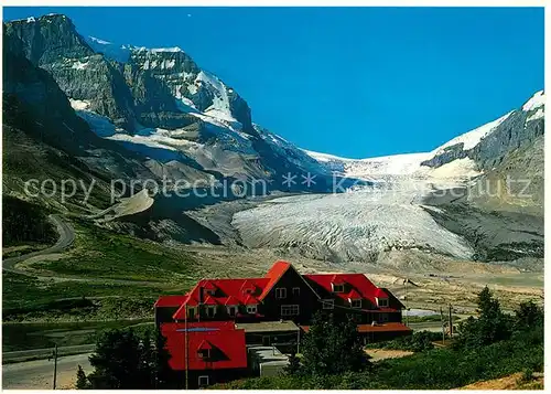 AK / Ansichtskarte Athabaska Gletscher Columbia Icefield Chalet Athabaska