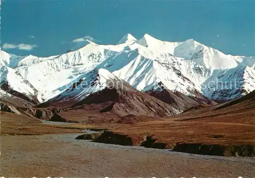 AK / Ansichtskarte Mt_McKinley_Alaska Nationalpark Alaska Range Mt_McKinley_Alaska