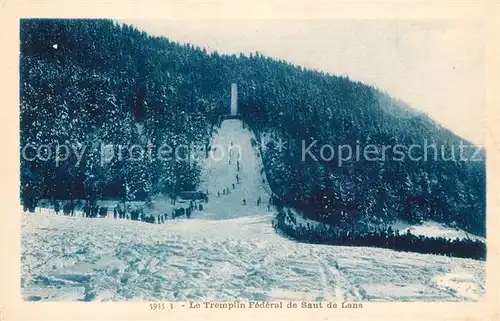 AK / Ansichtskarte Lans en Vercors Le Tremplin Federal de Saut de Lans Lans en Vercors