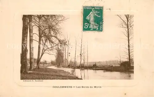 AK / Ansichtskarte Coulommiers Les Bords du Morin Coulommiers
