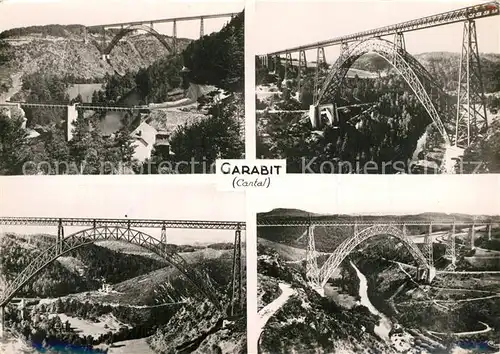AK / Ansichtskarte Garabit_Viaduc_Construction_Eiffel Ligne de Beziers a Clermont Ferrand Commune de Faverolles 
