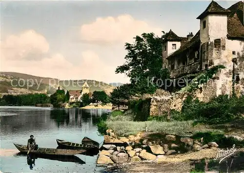 AK / Ansichtskarte Beaulieu sur Dordogne Chapelle des Penitents Maison de la Clarisse Beaulieu sur Dordogne