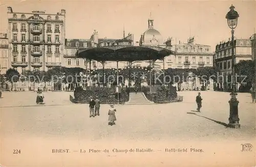 AK / Ansichtskarte Brest_Finistere Place du Champ de Bataille  Brest_Finistere