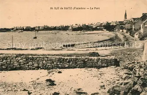 AK / Ansichtskarte Ile de Batz Port Ile de Batz