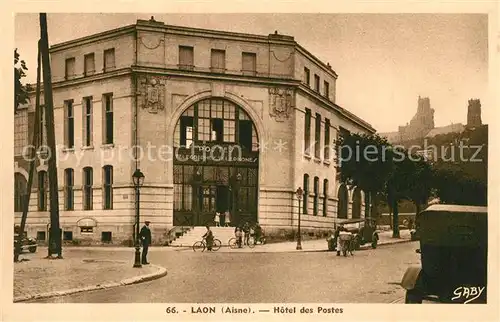AK / Ansichtskarte Laon_Aisne Hotel des Postes Laon_Aisne