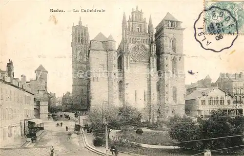 AK / Ansichtskarte Rodez Cathedrale Rodez