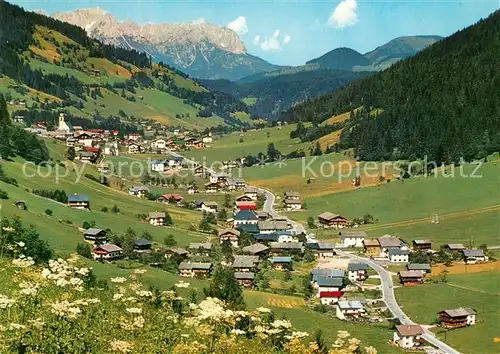 AK / Ansichtskarte Oberau_Tirol Panorama Wilder Kaiser Oberau Tirol