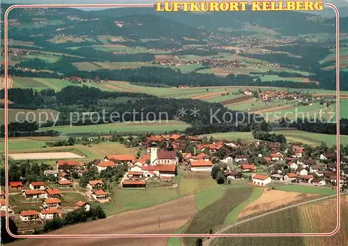 AK / Ansichtskarte Kellberg Panorama Fliegeraufnahme Kellberg