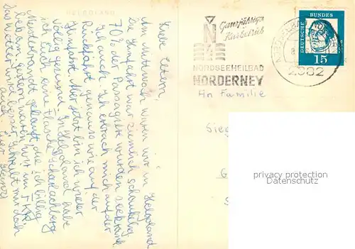 AK / Ansichtskarte Helgoland Fliegeraufnahme Helgoland