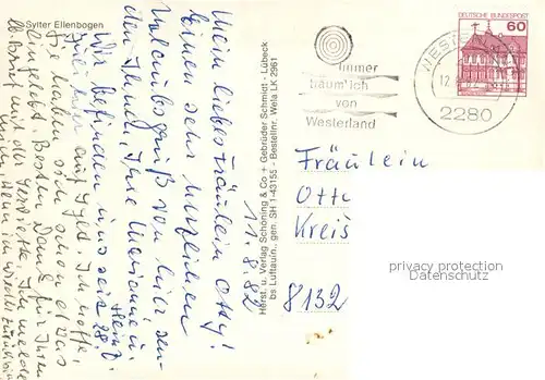 AK / Ansichtskarte Ellenbogen_Sylt Fliegeraufnahme Ellenbogen_Sylt