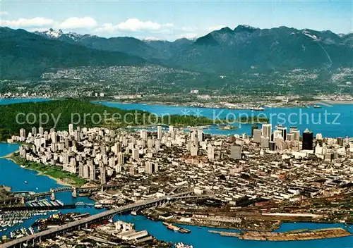 AK / Ansichtskarte Vancouver_British_Columbia Fliegeraufnahme Vancouver_British