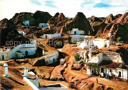 AK / Ansichtskarte Guadix Grotten Guadix