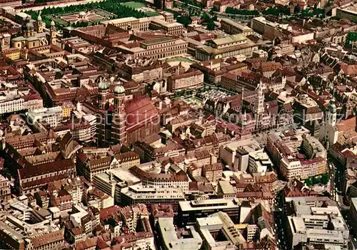 AK / Ansichtskarte Muenchen Fliegeraufnahme City Muenchen