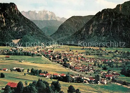 AK / Ansichtskarte Inzell Fliegeraufnahme Inzell