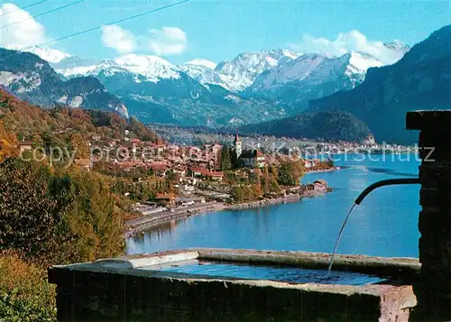 AK / Ansichtskarte Brienz_Brienzersee Panorama Brienz Brienzersee