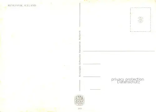 AK / Ansichtskarte Reykjavik Panorama Park Reykjavik
