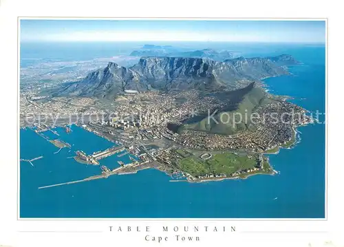 AK / Ansichtskarte Cape_Town_Kaapstad_Kapstadt Fliegeraufnahme Cape_Town