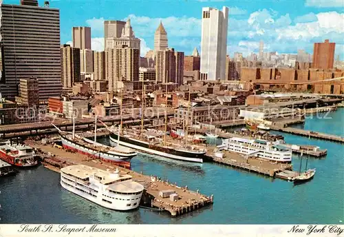AK / Ansichtskarte New_York_City Seaport Museum New_York_City
