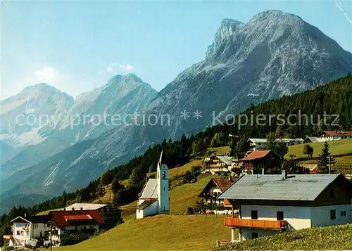 AK / Ansichtskarte Moesern Panorama Hohe Munde Moesern