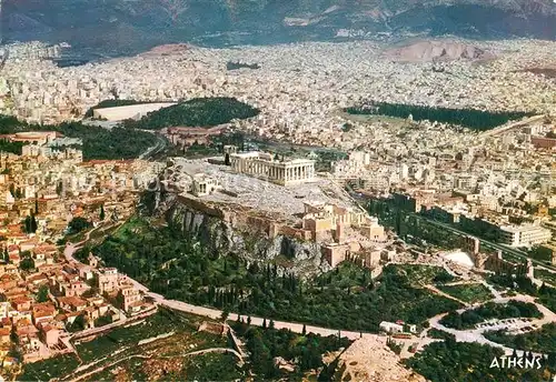 AK / Ansichtskarte Athens_Athen Fliegeraufnahme Athens Athen