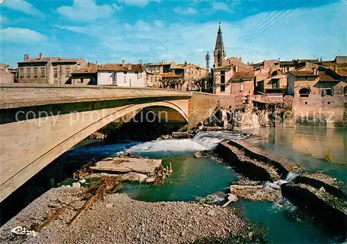 AK / Ansichtskarte Aouste sur Sye Pont sur la Drome Aouste sur Sye