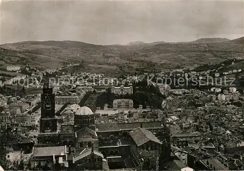 AK / Ansichtskarte Le_Puy en Velay La Cathedrale et la ville prise du Rocher Corneille Le_Puy en Velay