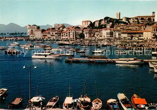 AK / Ansichtskarte Cannes_Alpes Maritimes Un coin du port Cannes Alpes Maritimes