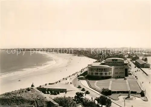 AK / Ansichtskarte Saint Malo_Ille et Vilaine_Bretagne Casino et la grande plage Saint Malo_Ille et Vilaine