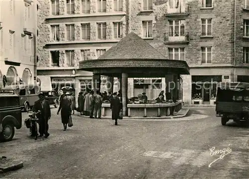 AK / Ansichtskarte Saint Malo_Ille et Vilaine_Bretagne Place de la Poissonnerie Saint Malo_Ille et Vilaine