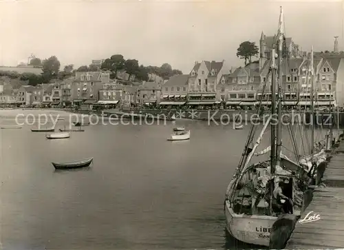 AK / Ansichtskarte Cancale Le port et la Houle Bateaux de peche Cancale