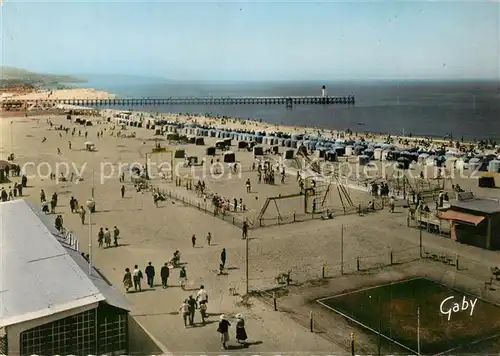 AK / Ansichtskarte Trouville Deauville La Plage et les Jeux Trouville Deauville