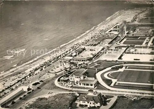 Deauville sur Mer Vue generale aerienne Deauville sur Mer