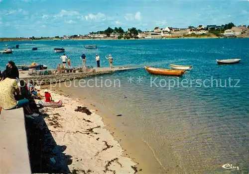 Plouhinec_Morbihan Le Port Magouer Vue sur Etel Plouhinec Morbihan