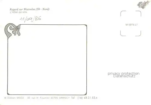 Wattrelos Hotel de Ville Wattrelos