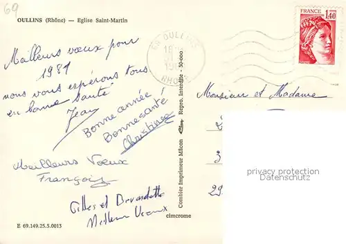 Oullins Eglise Saint Martin Oullins