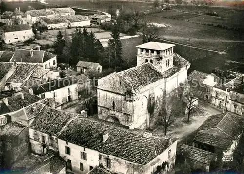 Vieux Mareuil Eglise et la Bourg Vue aerienne Vieux Mareuil