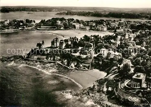Dinard_Ille_et_Vilaine_Bretagne Vue aerienne Pointe de la Malouine et vue sur la Rance Dinard_Ille