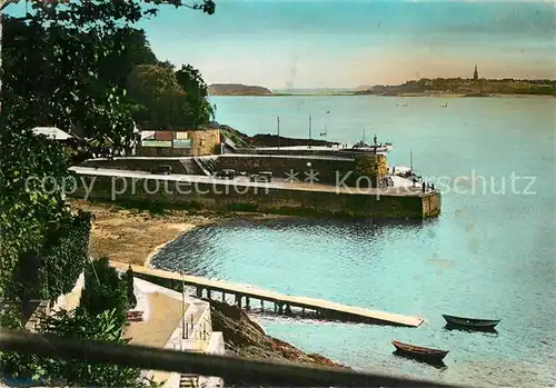 Dinard_Ille_et_Vilaine_Bretagne Cale du Bec de la Vallee Dinard_Ille