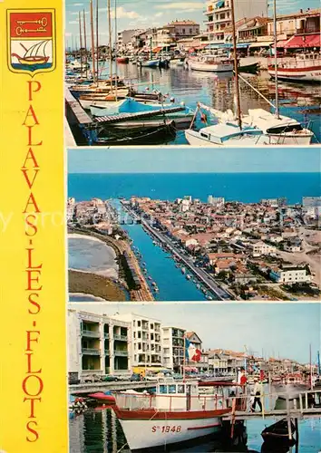 Palavas les Flots_Herault Le Port Vue aerienne Palavas les Flots_Herault