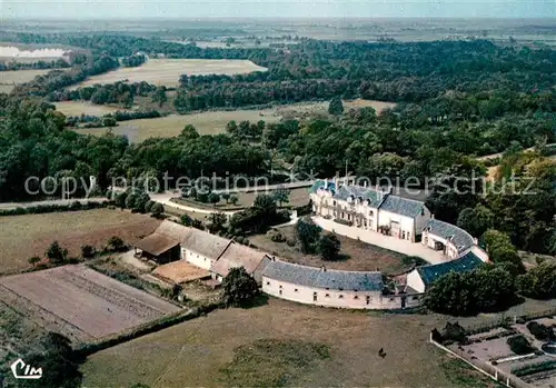 Vendoeuvres Vue aerienne Chateau de Ste Therese Belle Bouche Plage Vendoeuvres
