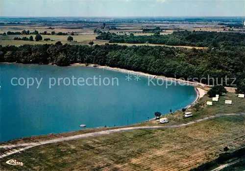 Vendoeuvres Vue aerienne Etang de Belle Bouche Vendoeuvres
