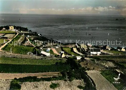 Cancale Port Mer Le Camping Pointe du Grouin et le Chateau de Barbe Brulee Cancale